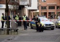 Einsatz BF Koeln Messerstecherei Koeln Porz Josefstr P34